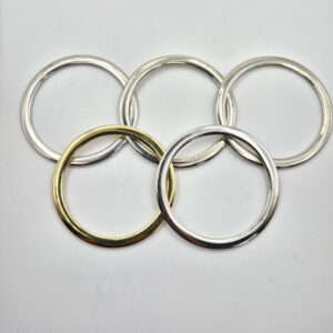 Metal Yassı  Halka Toka 5 cm (50 mm)  HT- 38900