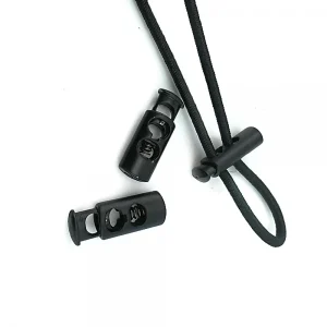 Çift  delikli ve Yassı  metal stoper 24 mm HS- 686