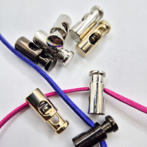 Tek Delikli Üstten Basmalı Kordon Kilidi 20 mm  HS-1848