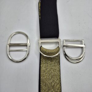 Çift Halkalı D Toka 28 Mm Kemer ve Ayar Tokası Metal HT- E2304