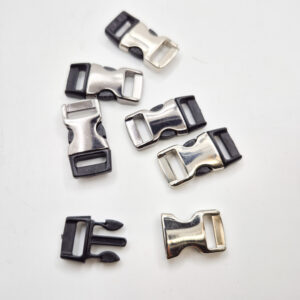 HT- E2450 10 mm Geçmeli Metal Toka - Yandan Basmalı Toka