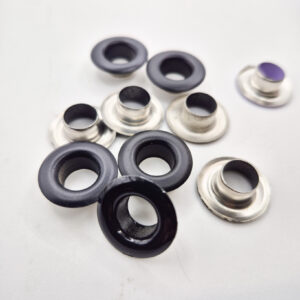 24  No Bombeli Pirinç Kuşgözü+ Metal Pul  İç Çap 9,35 mm (500 Ad/Paket)